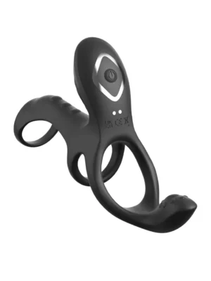 Fantasy C-Ringz Ultimate Couples Cage Max - Penisring med vibrator 0