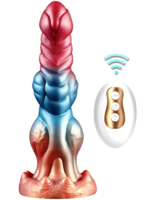 Drakolis Vibrating & Heating Dildo 25 cm - Dragon dildo 0