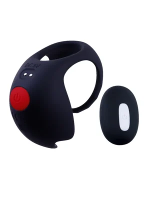 Giga Booster Cock Ring With Scrotal Stimulator - Penisring med vibrator 0