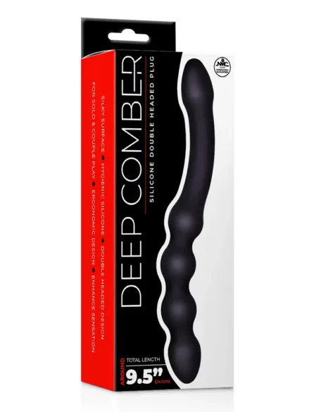 Deep Comber Silicone Double Headed Plug - Analdildo 0