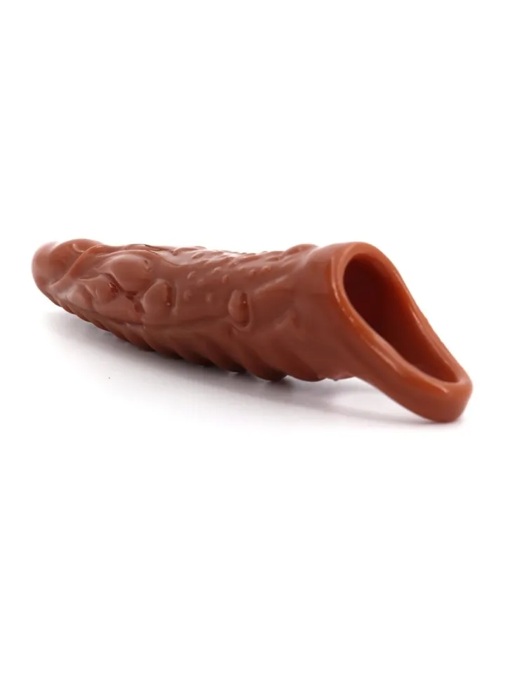 Damonik Penis Sheath Vibe - Penisförlängare/Sleeve med vibrator 0