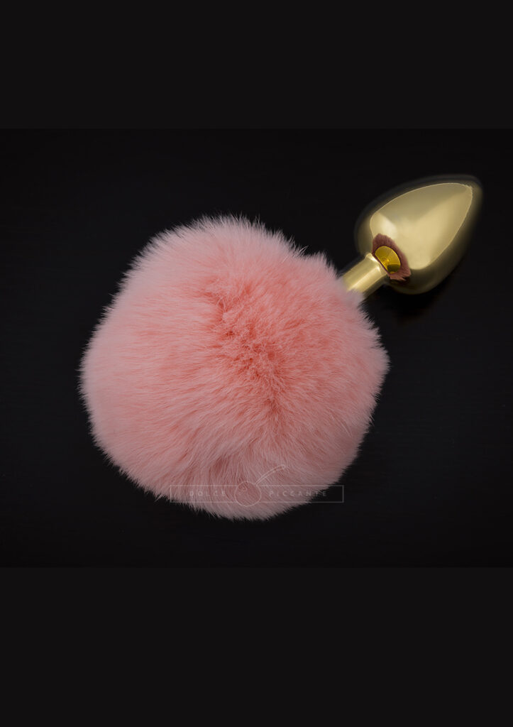 Jewellery Gold Fluffy Pink - S-1