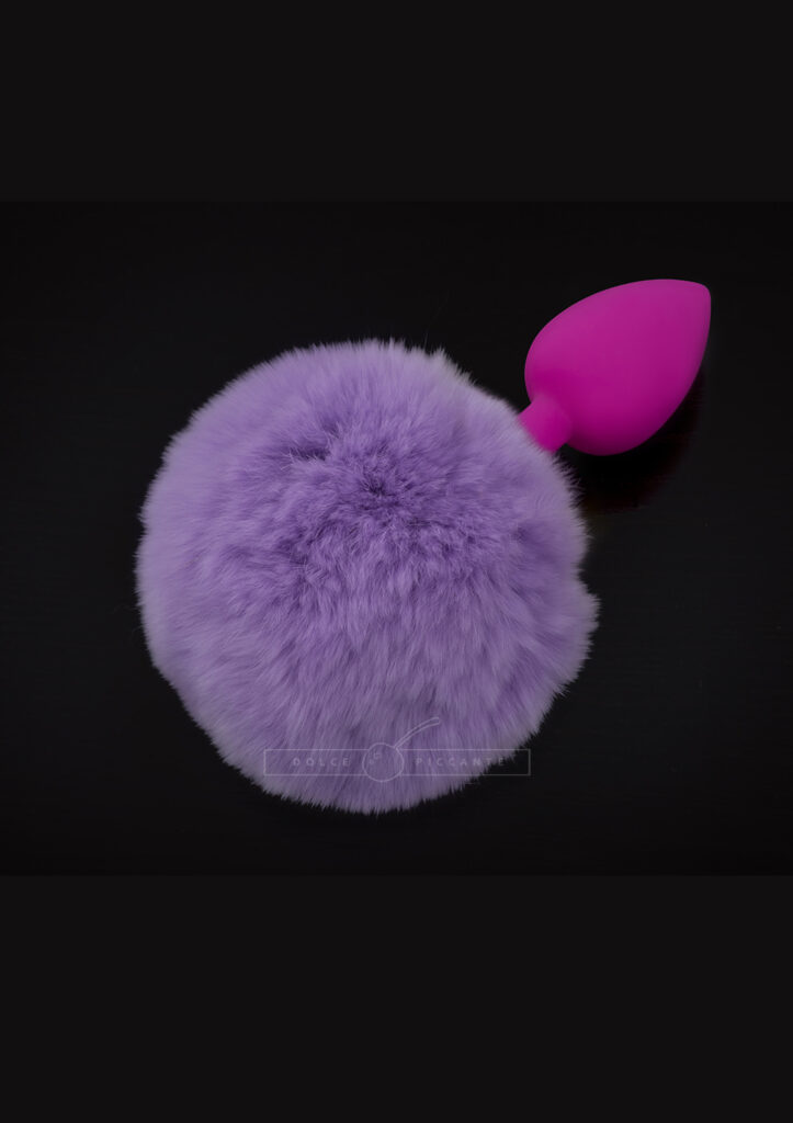 Jewellery Silicone Fluffy Purple - S-1