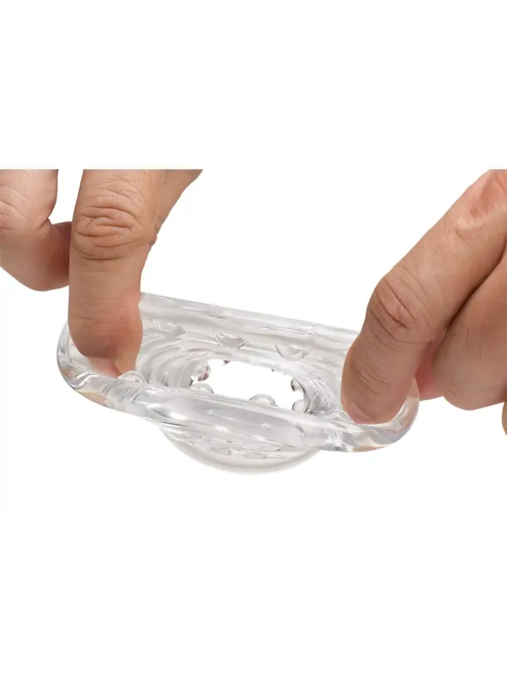 Ball Stack Ball Stretcher Transparent - Penis & pungring 0