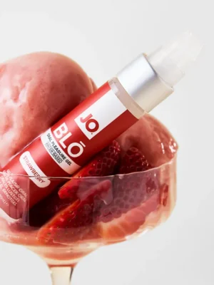 JO BLO Oral Pleasure Gel Strawberry 30ml - Bättre oralsex 0