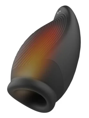 Heating Squeezable Vibrating Stroker - Masturbator med vibration 0