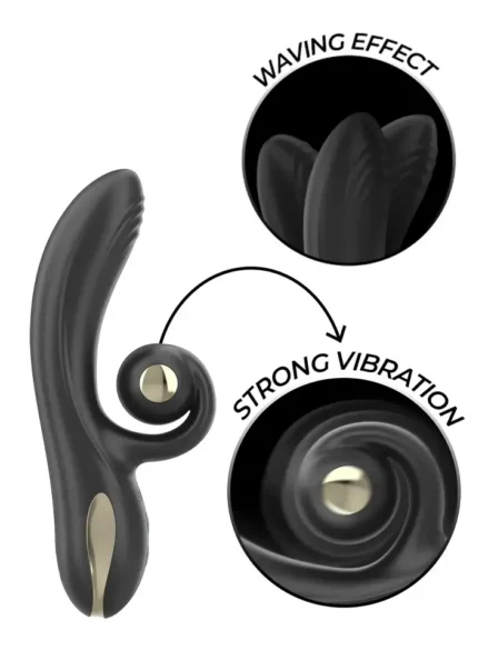 Twister Vibrator With Curve Stimulator & Rotation - Rabbitvibrator 0