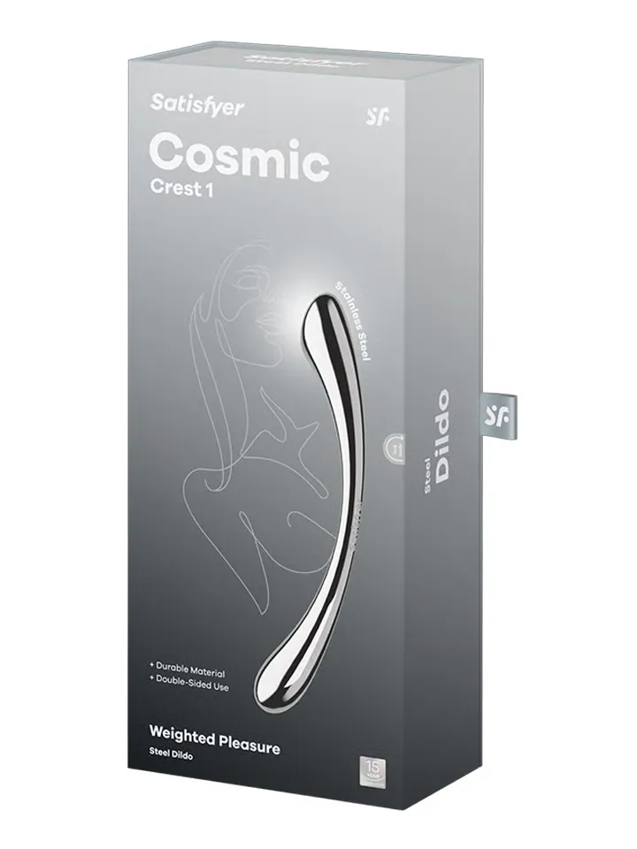Satisfyer Cosmic Crest 1 - Ståldildo 0