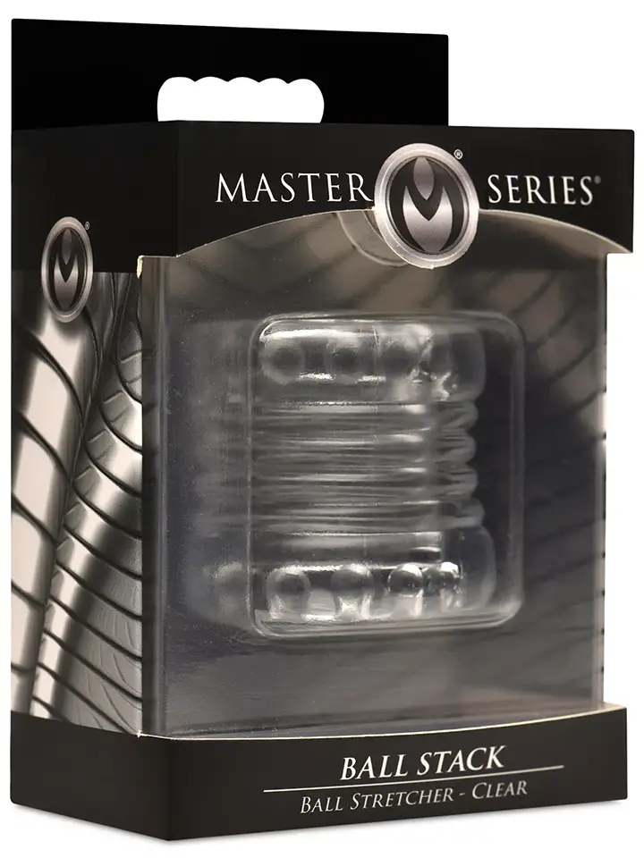 Ball Stack Ball Stretcher Transparent - Penis & pungring 0