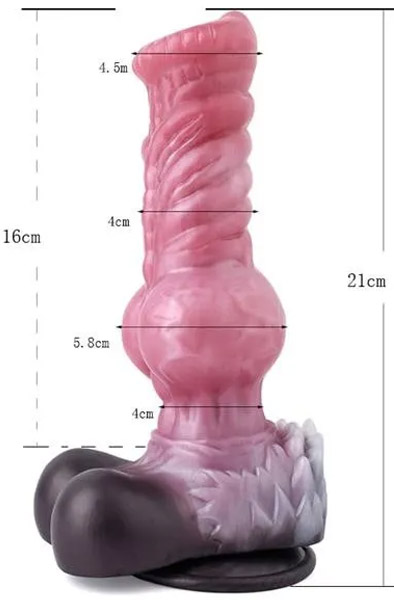 Palfrey Pleasure Dildo 21 cm - Dragon dildo 0