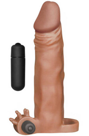 Pleasure X-Tender Vibrating Penis Sleeve - Penisförlängare/Sleeve 0