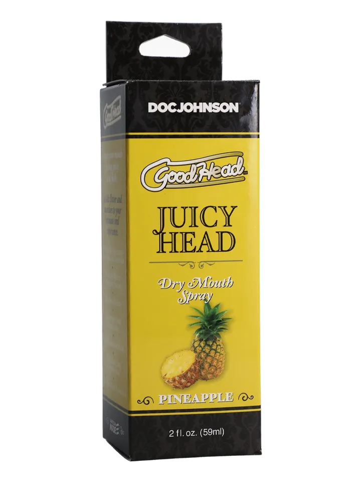 Juicy Head Dry Mouth Spray Pineapple 59 ml - Bättre oralsex 0