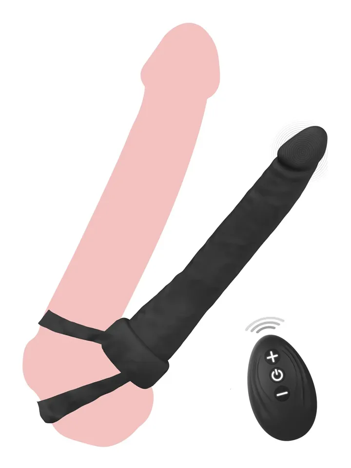 Vibrating Double Trouble Anal Penetrator - Dubbelpenetration 0