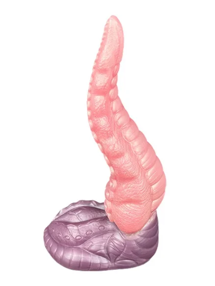 Pink Alien Gode Fantasy Octong 22 cm - Dragon dildo 0