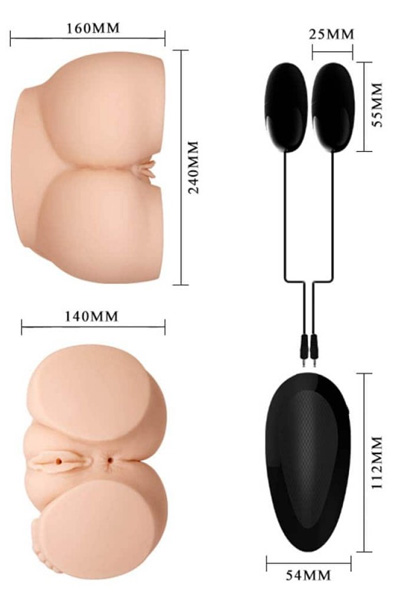 Crazy Bull Realistic Vagina & Anal Passion Lady - Sexdocka 0