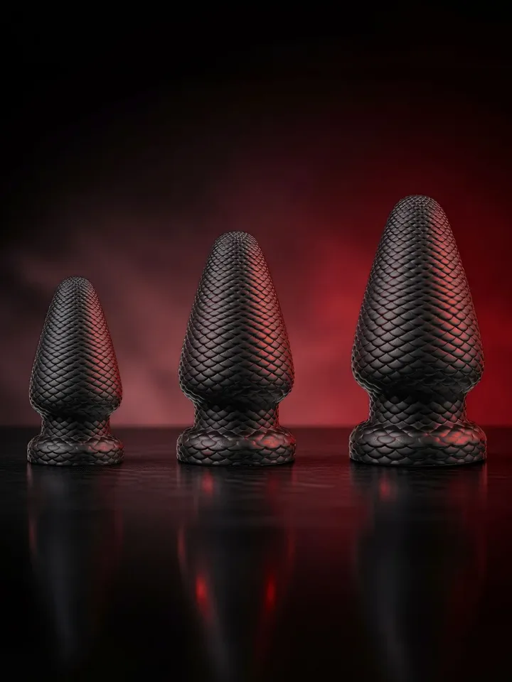 Giant Dragon Butt Plug PVC XL - XL Buttplug 0