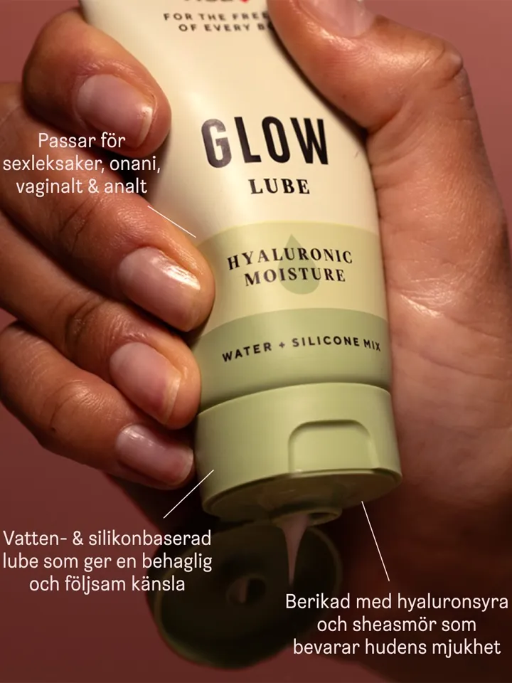 RFSU Glow Lube 75 ml - Glidmedel silikonbaserat 0