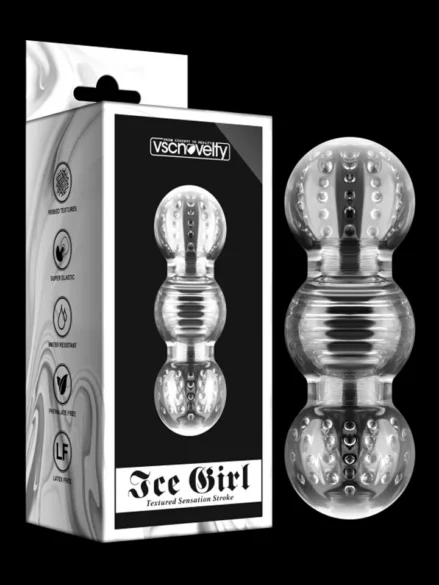 Ice Girl Clear Circles Masturbator - Stroker 0