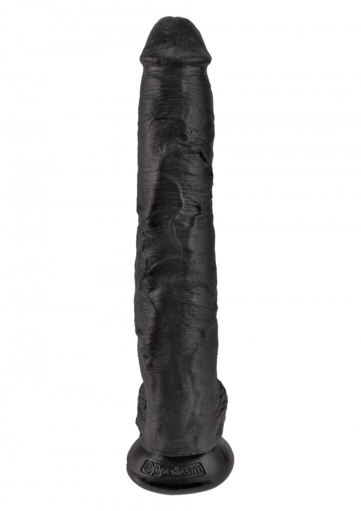 KING COCK 14'' COCK WITH BALLS BLACK-3