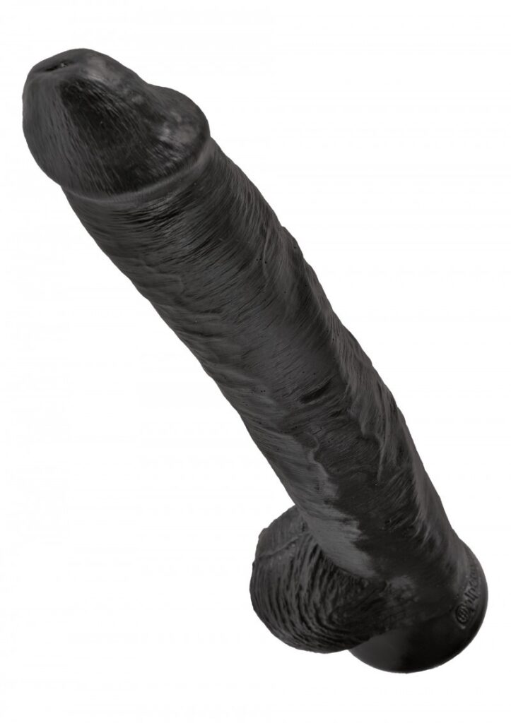 KING COCK 14'' COCK WITH BALLS BLACK-4
