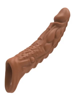 Damonik Penis Sheath Vibe - Penisförlängare/Sleeve med vibrator 0