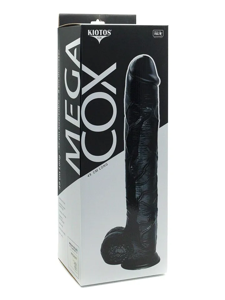 Kiotos Mega Cox Black 48 cm - XL dildo 0