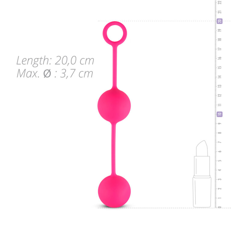 Love Balls With Counterweight - Pink-4