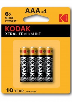 Kodak XTRALIFE Alk AAA 4st-1
