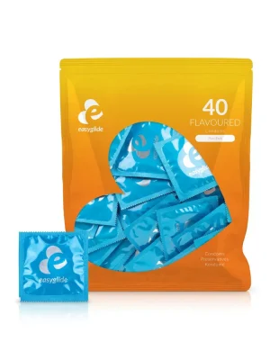 EasyGlide Flavored Condoms 40-pack - Kondomer 0