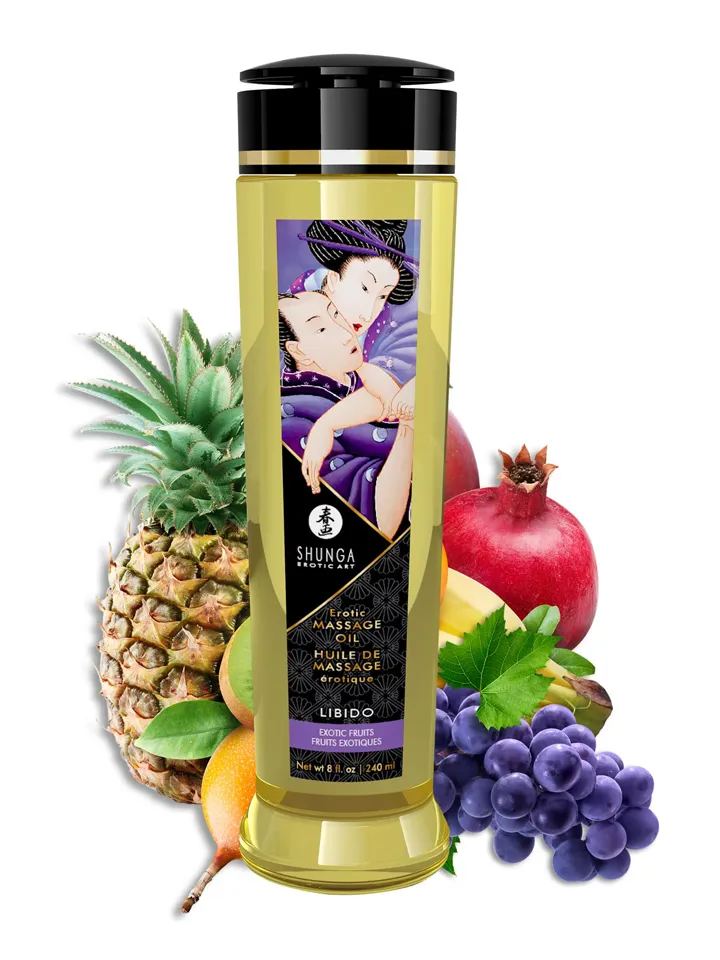 Erotisk Massage Oil Exotic Fruits 240 ml | Uncategorized | Intimast