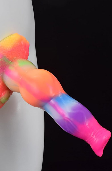 Siren Glow-in-The-Dark Dildo 21,5 cm - Dragon dildo 0