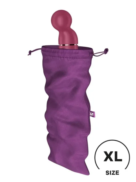 Satisfyer Treasure Toy Bag XL Violett - Förvaringspåse 0