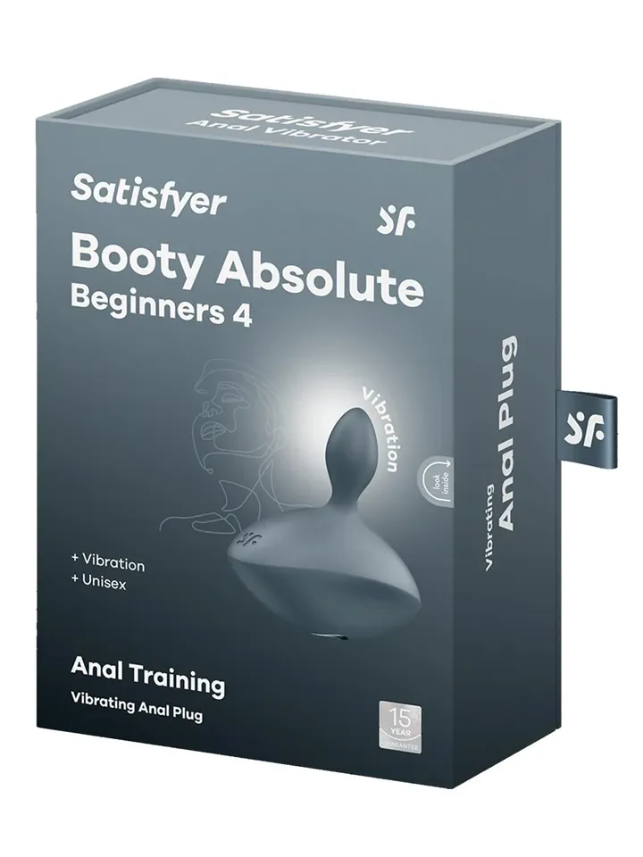 Satisfyer Booty Absolute Beginners 4 - Analplugg med vibrator 0