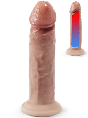 Silex-D Premium Real Skin 19 cm - Realistisk dildo 0