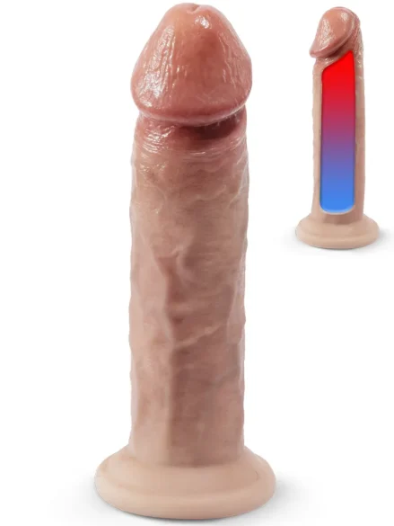 Silex-D Premium Real Skin 19 cm - Realistisk dildo 0
