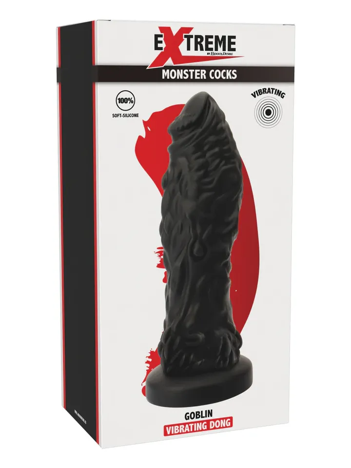 Hidden Desire Goblin Vibrating Monster Dong 20 cm - Monster dildo 0