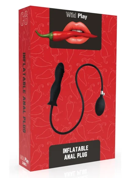 Wild Play Inflatable Anal Plug - Uppblåsbar analplugg 0