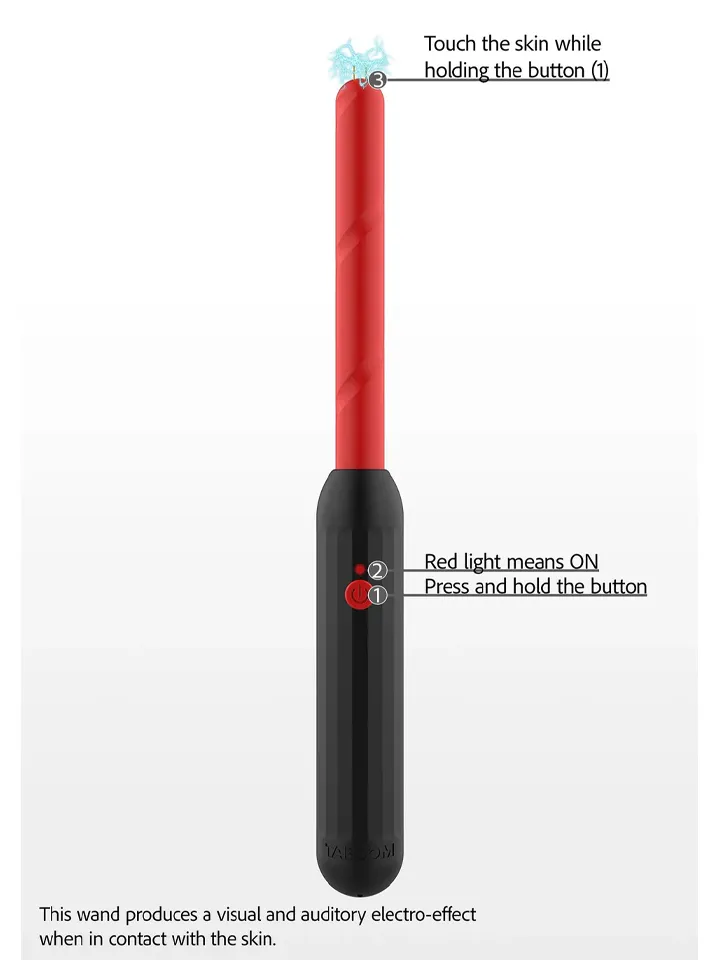 Taboom Prick Stick Electro Shock Wand - Electro-sex 0