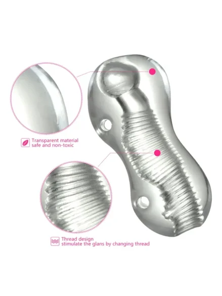 Ice Girl Clear Waves Masturbator - Stroker 0