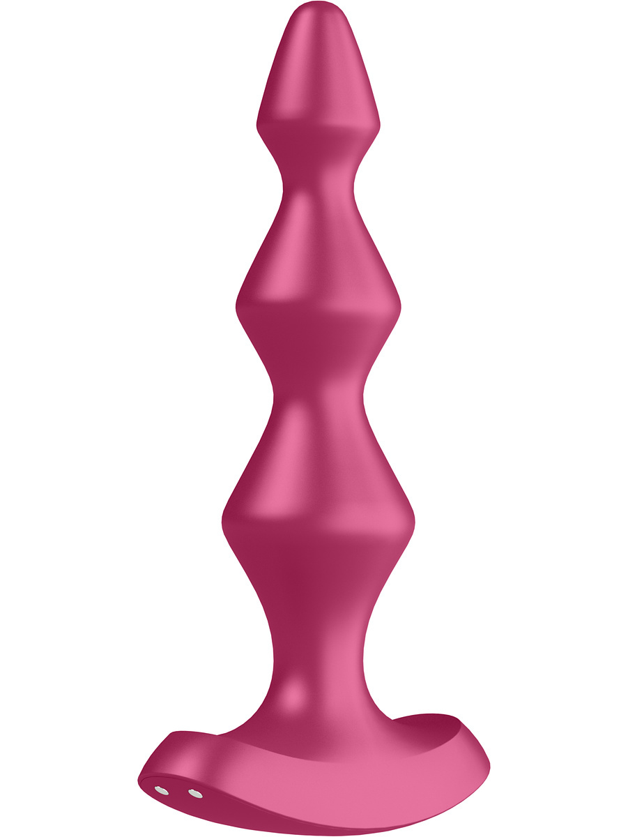 Satisfyer Lolli Plug 1, Plug Vibrator, Berry - rosafärgad
