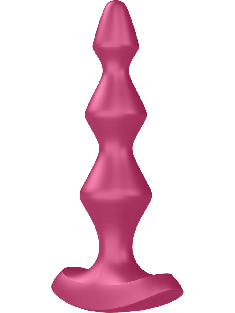 Satisfyer Lolli Plug 1, Plug Vibrator, Berry - rosafärgad -4
