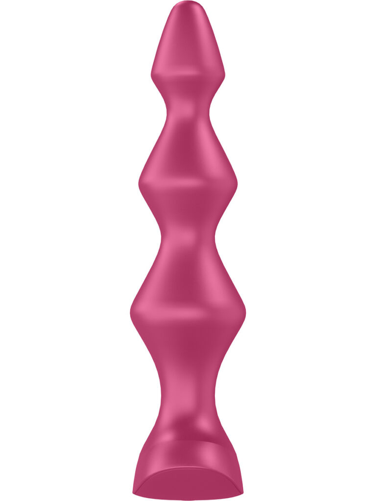 Satisfyer Lolli Plug 1, Plug Vibrator, Berry - rosafärgad -5