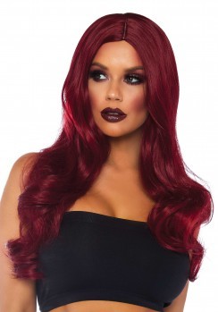 Long wavy wig red-1