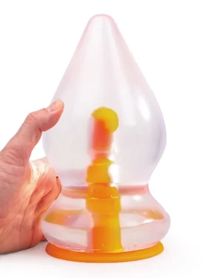 Dinoo Primal Pachy Clear 22,5 cm - XXL Buttplug 0