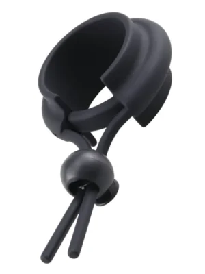 Adjustable Silicone Lasso Cockring - Penisring 0