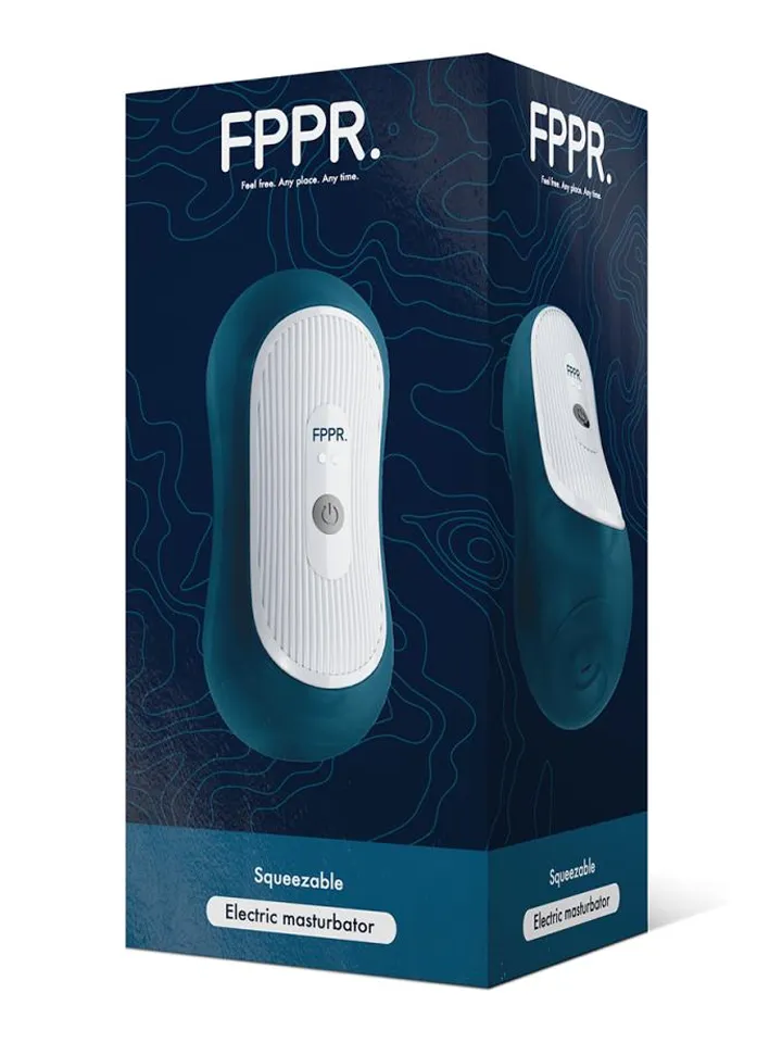 FPPR. Squeezable Vibrating Masturbator - Masturbator med vibration 0