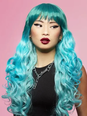 Manic Panic Mermaid Aqua Wig - Peruk 0