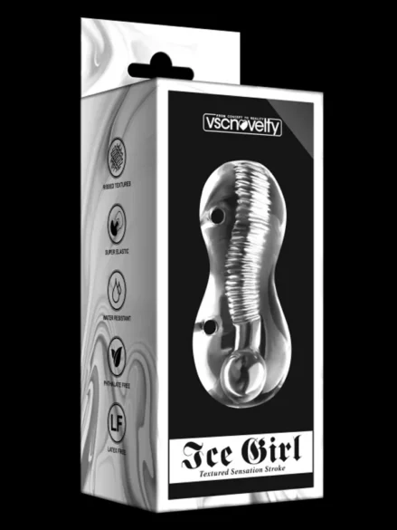 Ice Girl Clear Waves Masturbator - Stroker 0