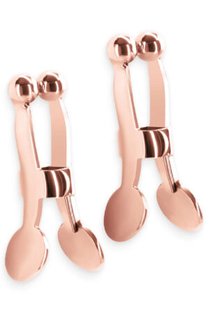 Bound Nipple Clamps C1 Rose Gold - Bröstvårtsklämmor 0