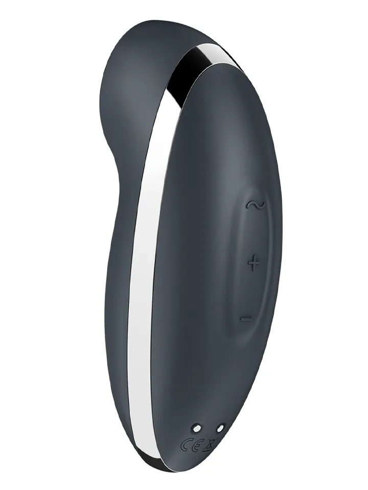 Satisfyer Tap & Climax 2 Grey - Klitorisvibrator 0